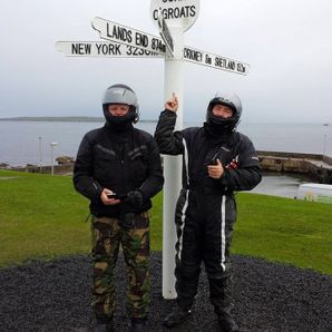 motorcycle tours Scotland John O'Groats