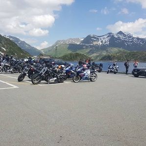 motorcycle tours Europe Switzerland Alps mountain pass