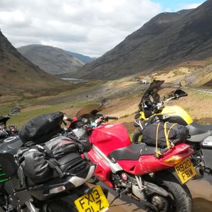 motorcycle tours Scotland Glencoe