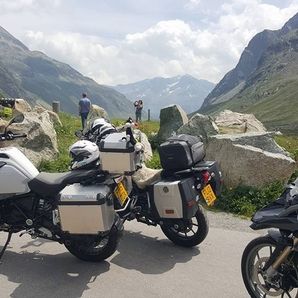 motorcycle tours Switzerland Julian Pass